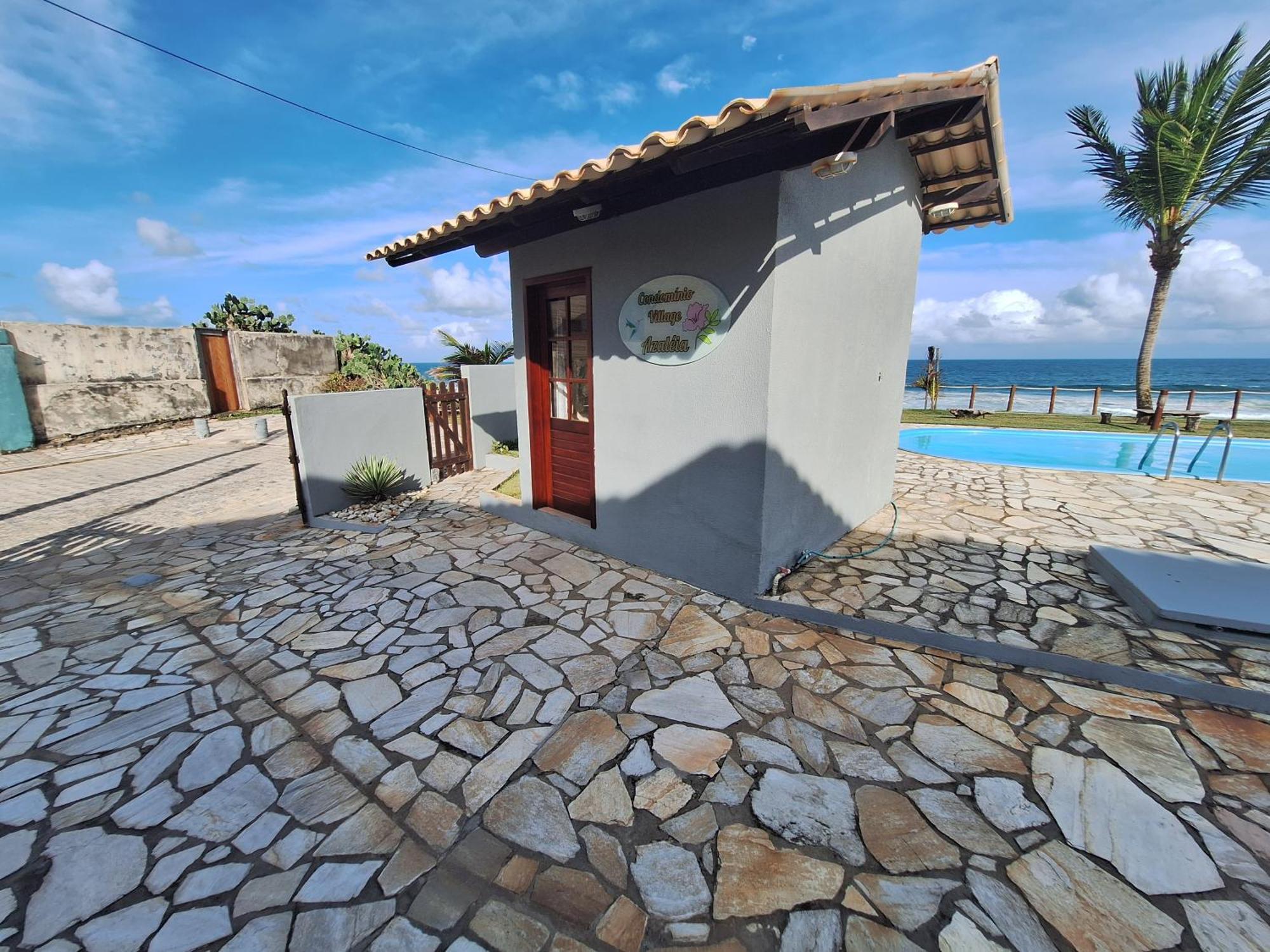 Condominio Exclusivo A Beira Mar - Casa De 04 Quartos Com Piscina E Churrasqueira Barra de São Miguel Buitenkant foto
